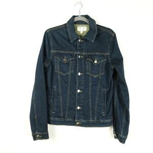 Frame Denim Jacket Mens SZ XS Trucker Cowboy Rodeo Western Americana Heritage